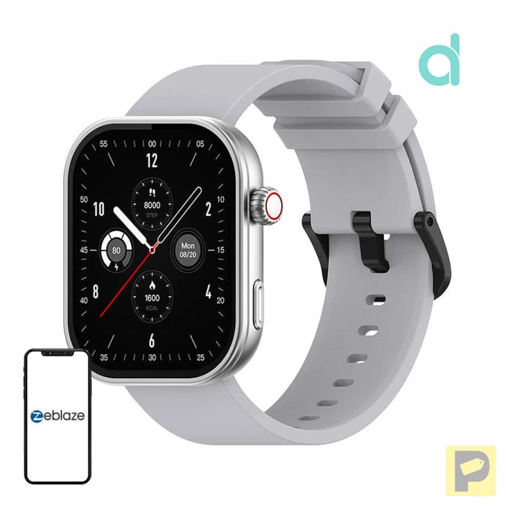 Zeblaze Btalk Plus Smartwatch (Silver)