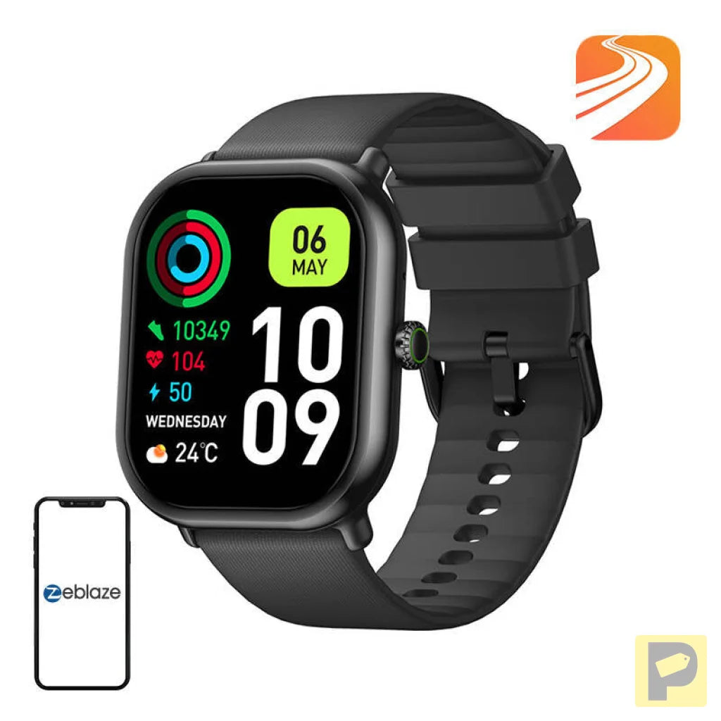 Zeblaze GTS 3 PRO Smartwatch (Black)