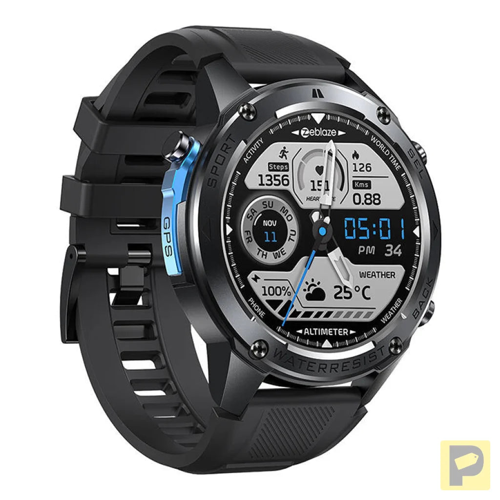 Zeblaze Stratos 2 Ultra Smartwatch (Black)
