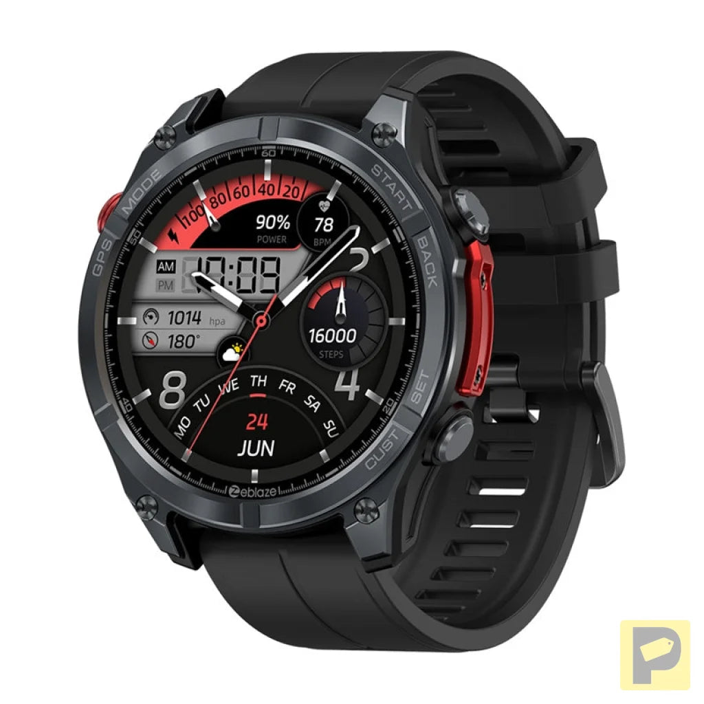 Zeblaze Stratos 4 Smartwatch (Black)