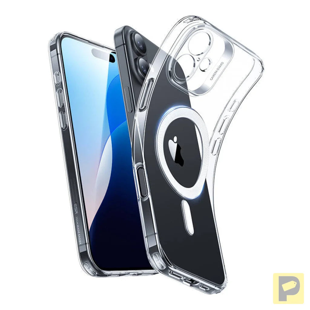 Zero Clear Case (HaloLock) ESR case for iPhone 16 Plus (clear)