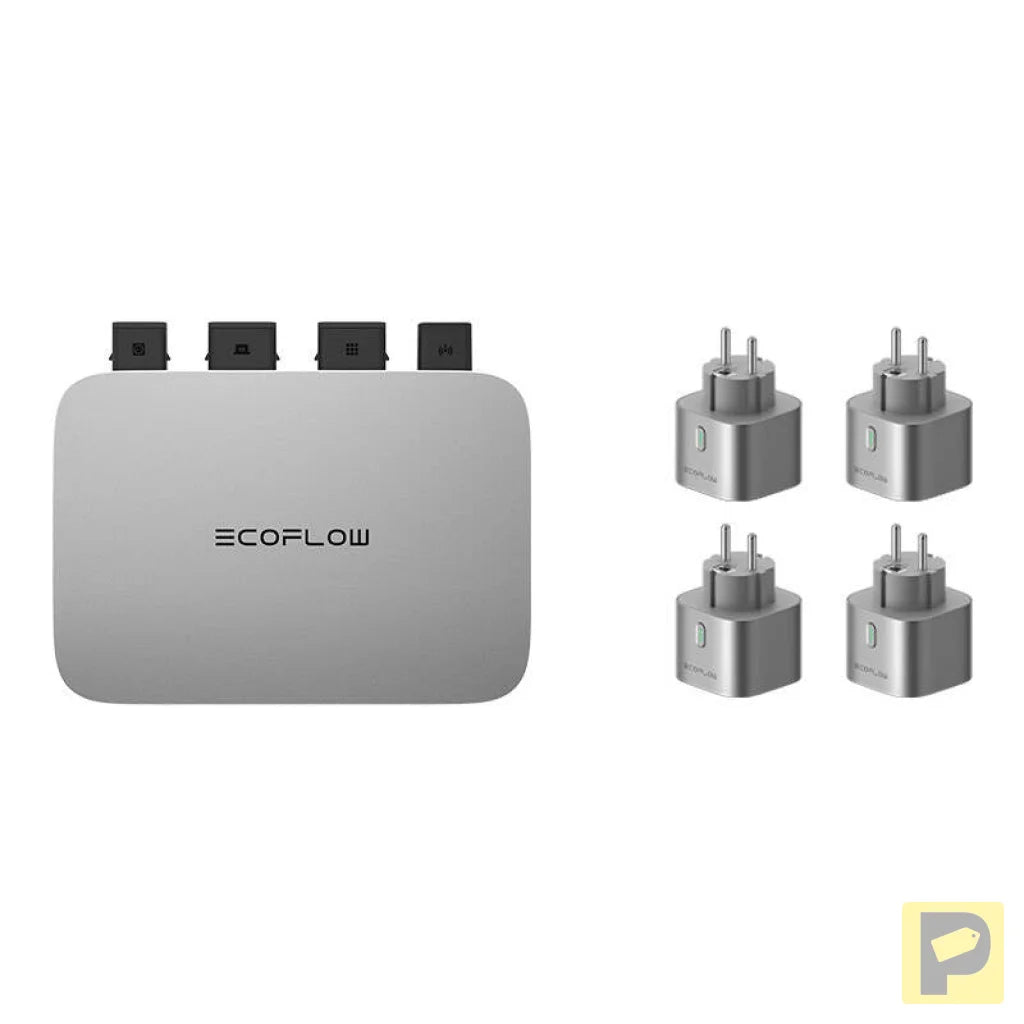 Zestaw EcoFlow mikroiwerter PowerStream + Smart Plug (8 sztuk)