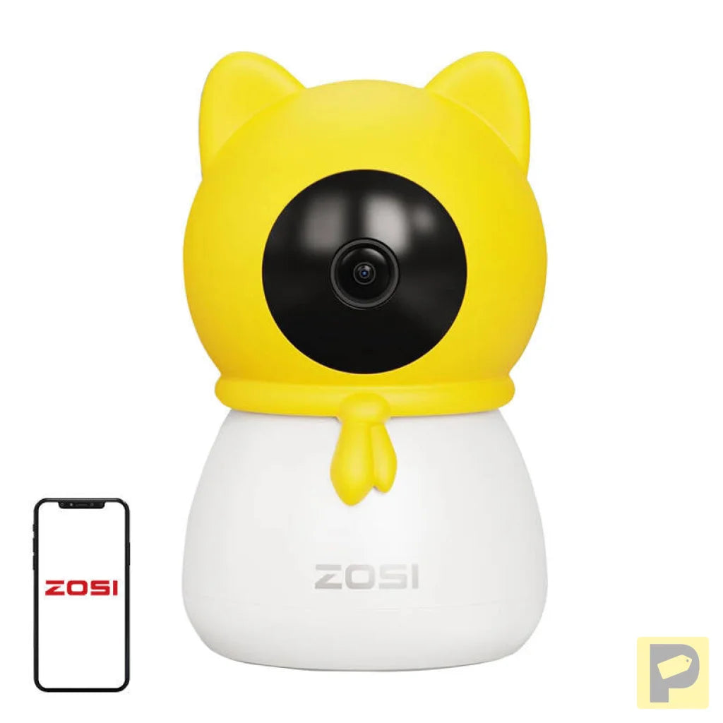 ZOSI 4MP HD 355° Electronic Camera/Nanny